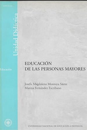 Seller image for EDUCACION DE LAS PERSONAS MAYORES for sale by LLIBRERIA TECNICA