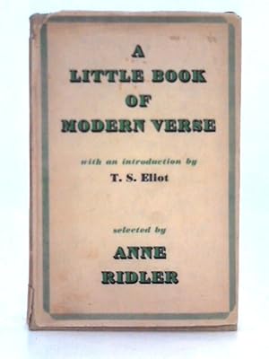 Seller image for A Little Book of Modern Verse for sale by World of Rare Books