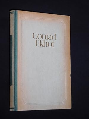 Conrad Ekhof. Ein Schauspieler des achtzehnten Jahrhunderts. Im Auftrag der Deutschen Akademie de...