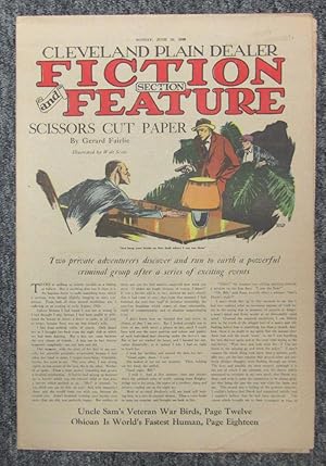 Immagine del venditore per Scissors Cut Paper: Cleveland Plain Dealer Fiction and Feature Section-June 30, 1929 venduto da Dearly Departed Books