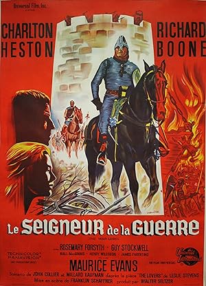 "LE SEIGNEUR DE LA GUERRE (THE WAR LORD)" Réalisé par Franklin J. SCHAFFNER en 1965 avec Charlton...