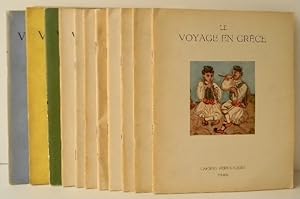 LE VOYAGE EN GRECE. Cahiers Périodiques de Tourisme 1934 à 1939.