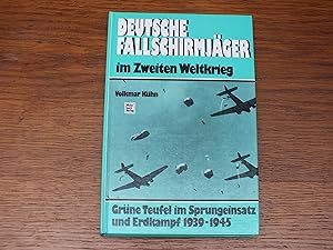 Bild des Verkufers fr Deutsche Fallschirmjger im zweiten Weltkrieg. zum Verkauf von Antiquariat Sasserath