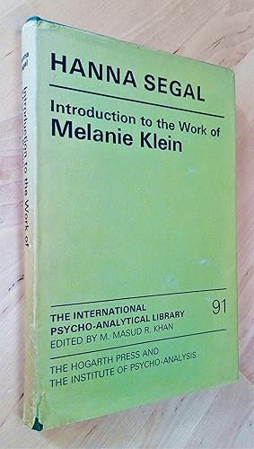 Immagine del venditore per Introduction to the Work of Melanie Klein venduto da Llibres Bombeta