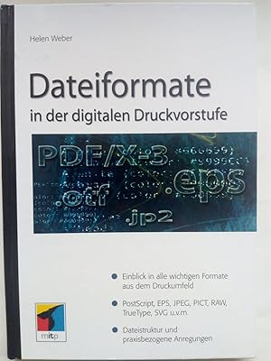 Seller image for Dateiformate in der digitalen Druckvorstufe for sale by Versandantiquariat Jena
