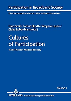 Seller image for Cultures of Participation for sale by moluna