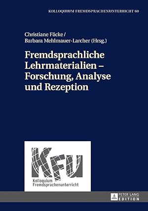 Seller image for Fremdsprachliche Lehrmaterialien - Forschung, Analyse und Rezeption for sale by moluna