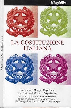 Bild des Verkufers fr La Costituzione Italiana zum Verkauf von Biblioteca di Babele