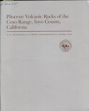 Seller image for Pliocene Volcanic Rocks of the Coso Range, Inyo County, California for sale by Biblioteca di Babele