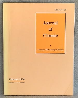 Seller image for Journal of Climate February 1994 Volume 7 Number 2 for sale by Argyl Houser, Bookseller