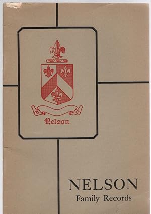 Seller image for Nelson Family Records for sale by McCormick Books
