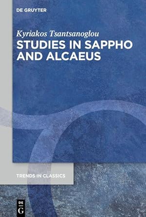 Bild des Verkufers fr Studies in Sappho and Alcaeus zum Verkauf von moluna