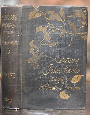 Seller image for The Poetical Works and Other Writings of John Keats, Volume III--Prose for sale by Possum Books