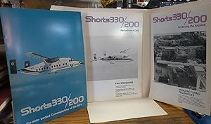 Shorts 330/200 Marketing Information Folder Circa 1981