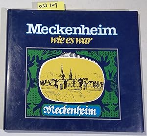 Seller image for Meckenheim wie es war for sale by Antiquariat Trger