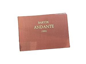 BARTÓK ANDANTE (1902). Für Violine und Klavier