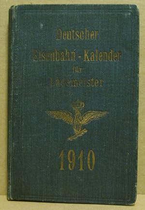 Immagine del venditore per Deutscher Eisenbahn-Kalender fr Lademeister. venduto da Nicoline Thieme