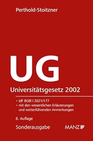 Seller image for Universittsgesetz 2002 for sale by Rheinberg-Buch Andreas Meier eK