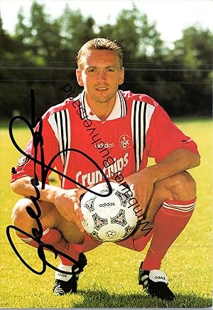 original Dieter Hoeneß Autogrammkarte,Fussball,Sport 