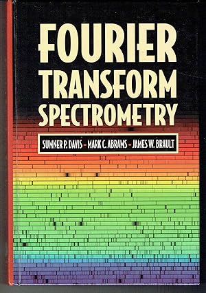 Image du vendeur pour Fourier Transform Spectrometry mis en vente par Hyde Brothers, Booksellers