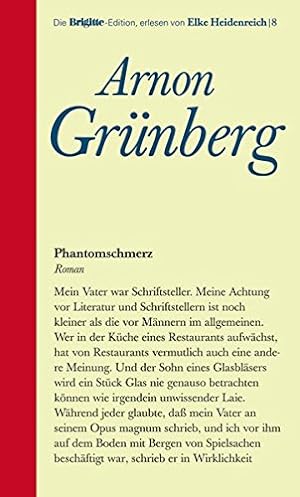 Bild des Verkufers fr Phantomschmerz. Brigitte-Edition Band 8 zum Verkauf von Preiswerterlesen1 Buchhaus Hesse