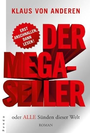 Seller image for Der Megaseller oder Alle Snden dieser Welt: Roman for sale by Preiswerterlesen1 Buchhaus Hesse