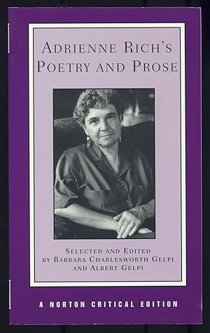 Seller image for Adrienne Rich's Poetry and Prose (A Norton Critical Edition) for sale by Between the Covers-Rare Books, Inc. ABAA