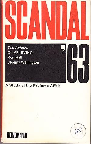 Seller image for Scandal '63: A Study of the Profumo Affair for sale by John Thompson