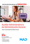 Auxiliar Administrativo de Administración General. Test. Diputación Provincial de Zaragoza