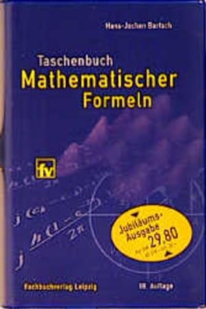 Bild des Verkufers fr Taschenbuch mathematischer Formeln zum Verkauf von Gerald Wollermann