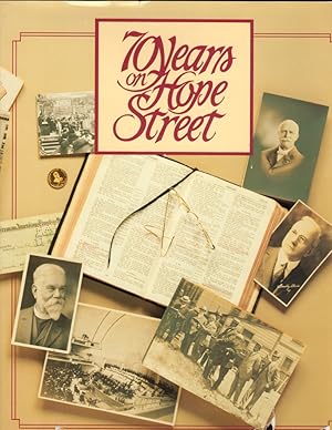 70 Years on Hope Street: A History of the Church of the Open Door 1915-1985