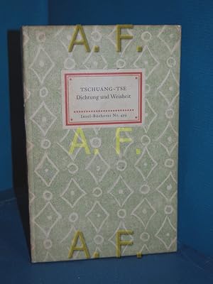 Bild des Verkufers fr Dichtung und Weisheit (Insel-Bcherei Nr. 499) zum Verkauf von Antiquarische Fundgrube e.U.