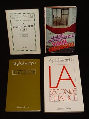 Seller image for Lot de 4 ouvrages de Virgil Gheorghiu : La Vingt-cinquime heure - Le Grand Exterminateur - L'Espionne - La Seconde Chance (4 volumes) for sale by Abraxas-libris