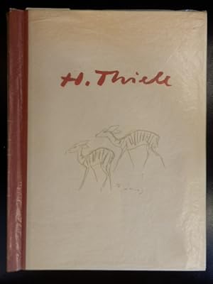 Imagen del vendedor de Herbert Thiele - Tiergraphiken, Zwlf Holzschnitte und Zeichnungen a la venta por Antiquariat Lastovka GbR