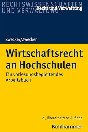 Seller image for Wirtschaftsrecht an Hochschulen for sale by moluna