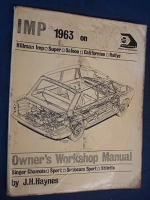 Image du vendeur pour Imp 1963 on: Owner's Workshop Manual mis en vente par WeBuyBooks