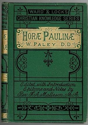 Immagine del venditore per Horae Paulinae: The Truth of the Scripture History of St. Paul venduto da Lazy Letters Books