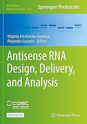 Immagine del venditore per Antisense RNA Design, Delivery, and Analysis venduto da moluna