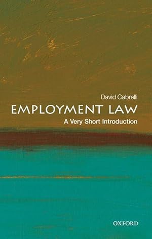 Bild des Verkufers fr Employment Law: A Very Short Introduction zum Verkauf von moluna