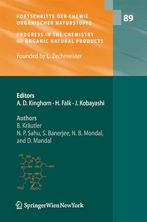 Fortschritte der Chemie organischer Naturstoffe. Progress in the Chemistry of Organic Natural Pro...