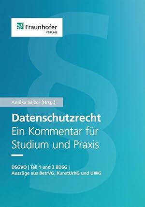 Imagen del vendedor de Datenschutzrecht. Ein Kommentar fr Studium und Praxis. a la venta por moluna