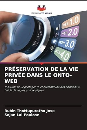 Seller image for PRSERVATION DE LA VIE PRIVE DANS LE ONTO-WEB for sale by moluna