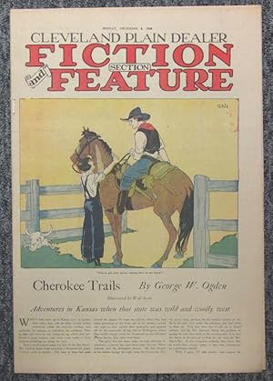 Seller image for Cherokee Trails: Cleveland Plain Dealer Fiction and Feature Section-December 7. 1928 for sale by Dearly Departed Books