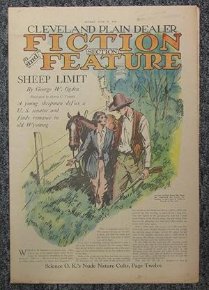 Seller image for Sheep Limit: Cleveland Plain Dealer Fiction and Feature Section-June 23, 1929 for sale by Dearly Departed Books