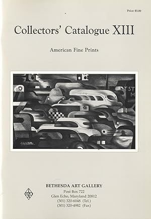 Collectors' Catalogue XIII / American Fine Prints
