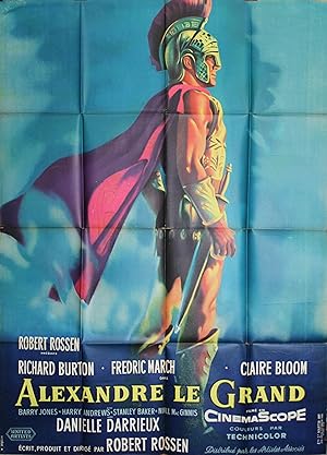 "ALEXANDRE LE GRAND (ALEXANDER THE GREAT)" Réalisé par Robert ROSSEN en 1956 avec Richard BURTON ...