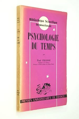 Image du vendeur pour Psychologie du temps mis en vente par Librairie Douin