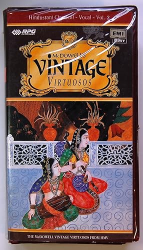 The Mcdowell Vintage Virtuosos From HMV; Hindustani Classical Vocal Vol 2. 6 cassette tapes