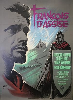 "FRANCOIS D'ASSISE (FRANCIS OF ASSISI)" Réalisé par Michael CURTIZ en 1961 avec Bradford DILLMAN,...