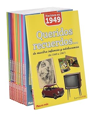 Image du vendeur pour NACIMOS EN. QUERIDOS RECUERDOS DE NUESTRA INFANCIA Y ADOLESCENCIA, 1939-1967 (11 TOMOS) mis en vente par Librera Monogatari